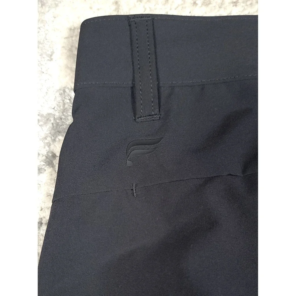NWT Fabletics Men's Black‎ Modern Fit Stretch Performance Golf Chino Pants 36x34